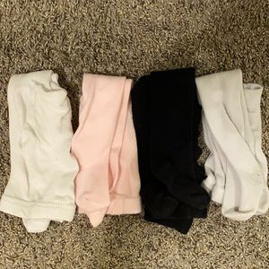 Touched by Nature set of 4 baby tights